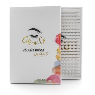 Volume Russe Préfaits 500-600 FANS 12D