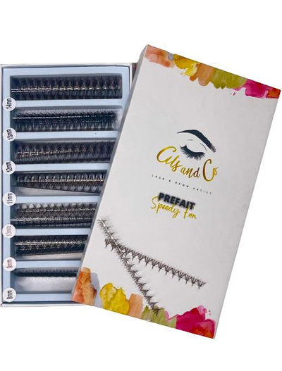 Volume Russe Préfaits SPEEDY FANS 1400 6D