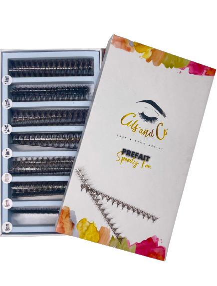 Volume Russe Préfaits SPEEDY FANS 1400 6D